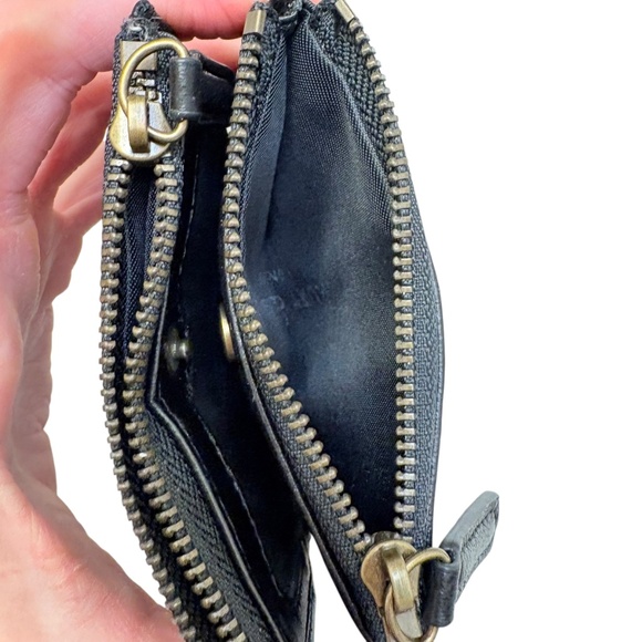 Kurt Geiger black leather compact mini wallet - Picture 7 of 8